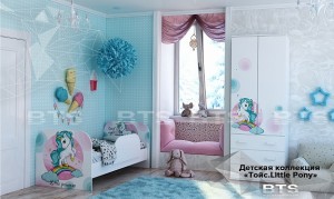 Детская комната для девочки Тойз 1 Little Pony