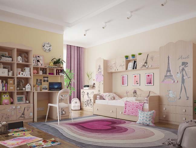  Детская комната Амели 