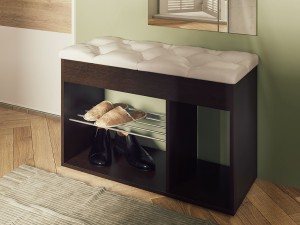 Обувница Вита ясень шимо светлый