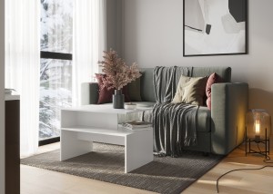 Журнальный стол Парус (дуб вотан)