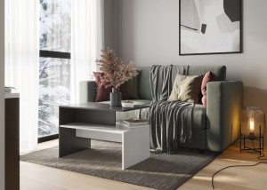 Журнальный стол Парус (дуб вотан)