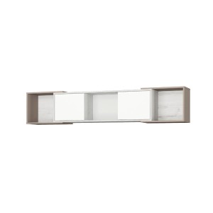 Полка Зефир 7.1 (дуб эльза/мокко)