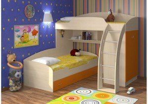 Соня 1+2 детская комната для двоих детей недорого