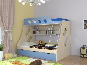 Кровать двухъярусная Дельта 20.01