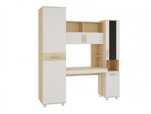 Уголок школьника Миллениум 2 (дуб сонома/белый)