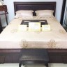 Кровать двуспальная Калипсо с подъемным механизмом (венге)      