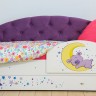 Детская кровать с бортиком Звездочка Мишка (пуговицы)