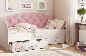 Кровать Эльза (мятная)