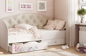 Кровать Эльза (серая)