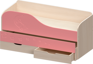 Выкатная кровать Мишка