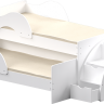 Выкатная кровать Матрешка с ящиком и лестницей