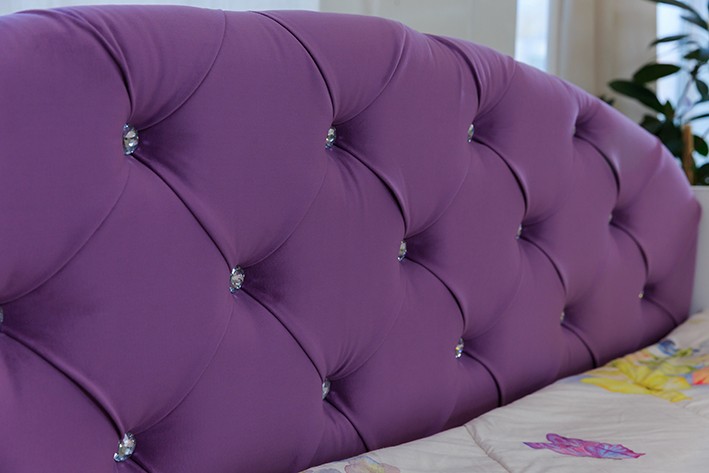 Кровать Эльза (фиолетовая)