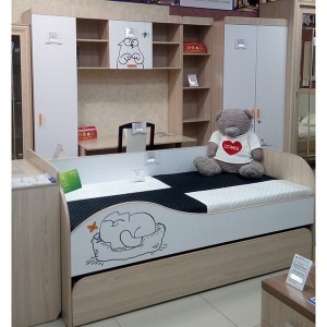 Кровать двухуровневая Кот 900.1