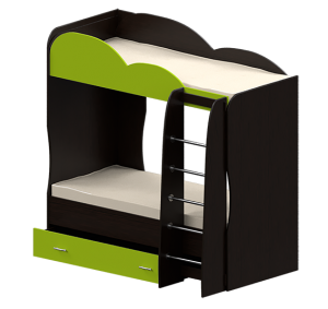 Двухъярусная кровать Индиго 2.1