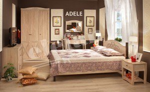 Спальня Адель в стиле кантри