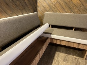 Кухонный уголок Парма (коричневый)