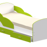 Детская кровать с бортиками Максимка ЛДСП
