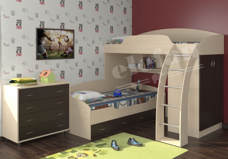 Детская комната Соня с комодом