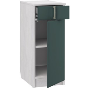 Тумба туалетного столика Андрэа 12.2.1 (ясень анкор светлый/авокадо)