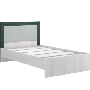 Кровать с основанием Андрэа 1200М (ясень анкор светлый/авокадо)