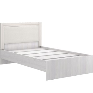 Кровать с основанием Андрэа 1200М (ясень анкор светлый/крем)