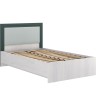 Кровать с подъемным механизмом Андрэа 1200М (ясень анкор светлый/крем)