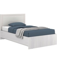 Кровать с подъемным механизмом Андрэа 1200М (ясень анкор светлый/крем)