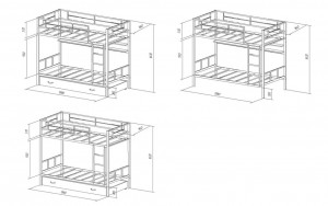 Кровать двухъярусная Севилья 2 Я