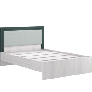 Кровать с основанием Андрэа 14М (ясень анкор светлый/авокадо)