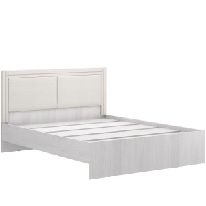 Кровать с основанием Андрэа 16М (ясень анкор светлый/крем)