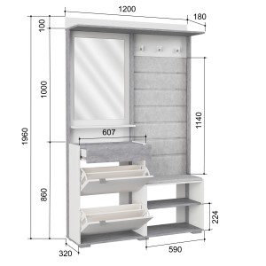Прихожая Акцент 3