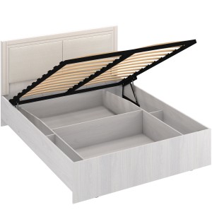 Кровать с подъемным механизмом Андрэа 16М (ясень анкор светлый/авокадо)