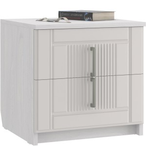 Тумба прикроватная Андрэа 13 (ясень анкор светлый/авокадо)