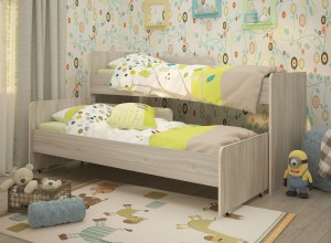 Выкатная кровать Радуга 1,9