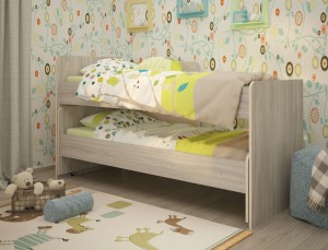 Выкатная кровать Радуга 1,9