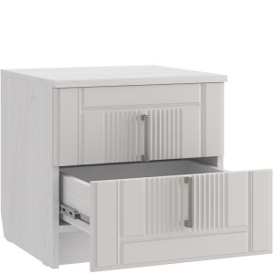 Тумба прикроватная Андрэа 13 (ясень анкор светлый/крем)