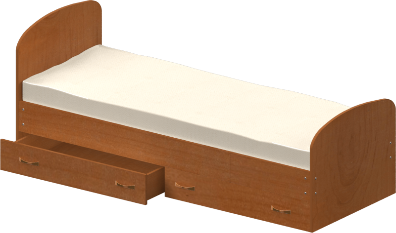 Детская кровать с ящиками Профи классик (ЛДСП №1, №2)