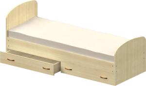Детская кровать с ящиками Профи классик (ЛДСП №1, №2)