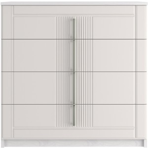 Комод Андрэа 9 (ясень анкор светлый/крем)